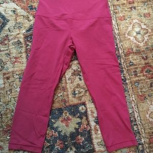Lululemon Align Crop 21" Star Ruby